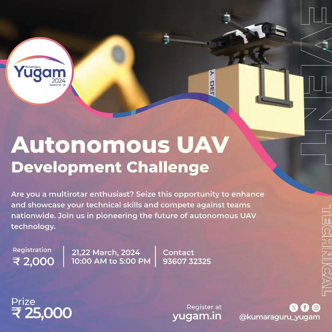 Autonomous UAV development challenge 2024